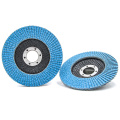 High Quality Flap Disc with Blue Ceramic Sand Cloth for Steel or Other Metal